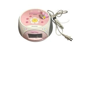 Hello Kitty Vintage 2006 Radio, I pod Charger, Alarm Clock Radio Works